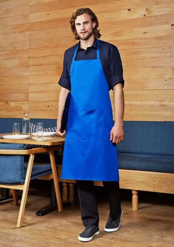 Biz Collection Bib Apron with Round Neck Strap BA95 Hospitality & Chefwear Biz Collection